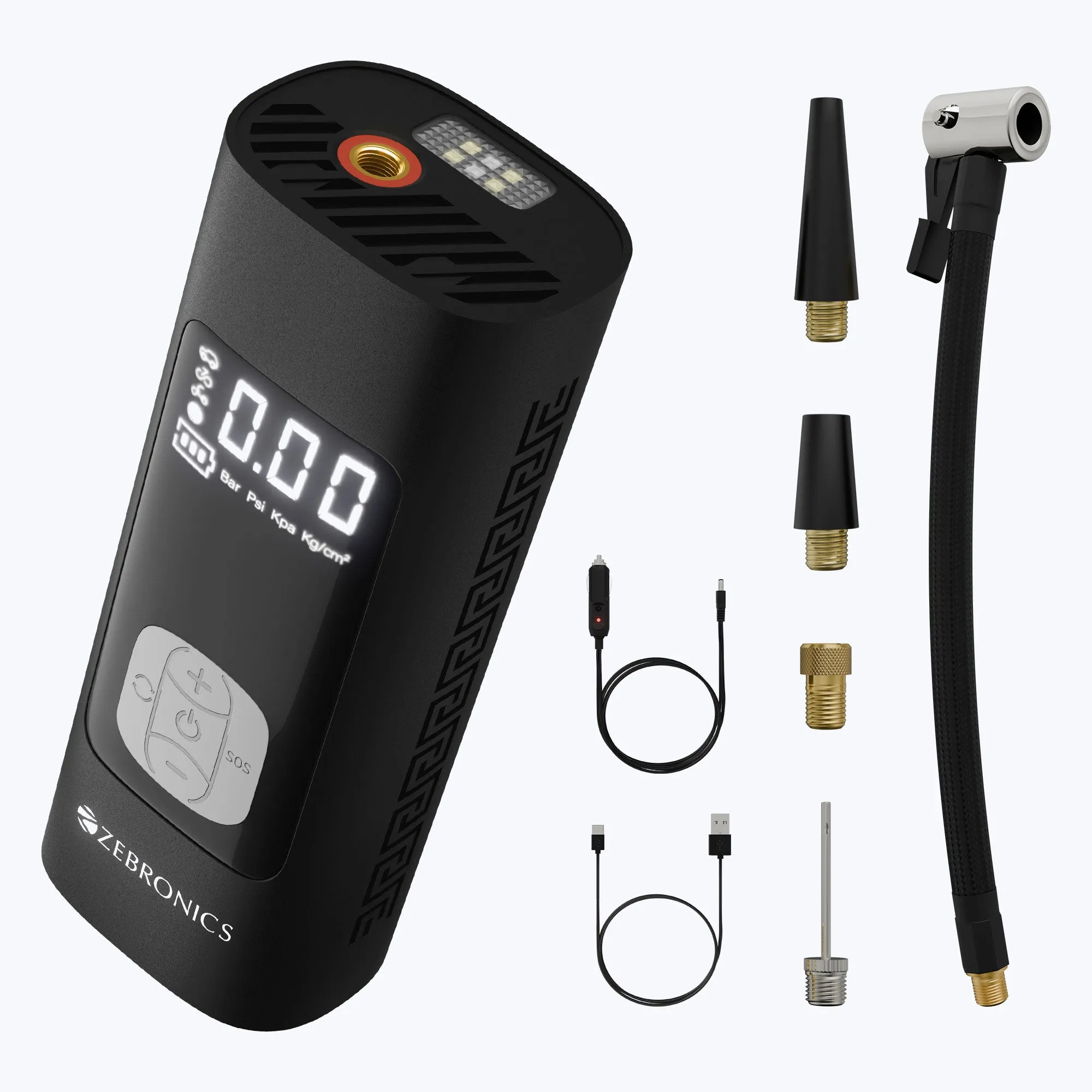 Zebronics Tire Inflactor With Power Bank Zeb 19TI6 view 2